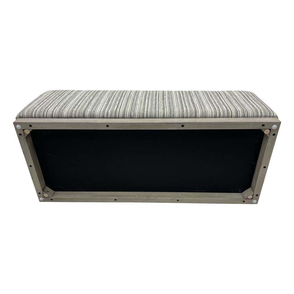 Bench/Cocktail Ottoman With Table. Picture 2