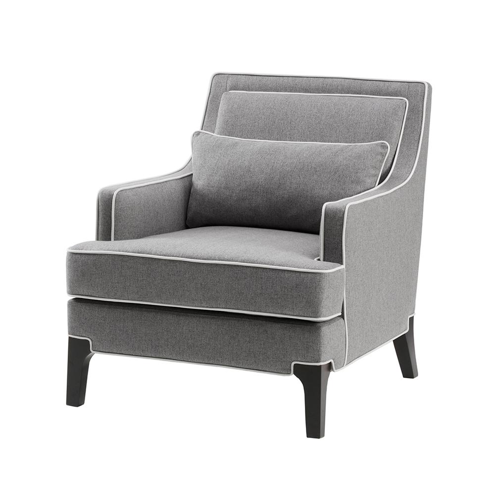 Harmony Grey Upholstered Arm Chair, Belen Kox. Picture 1