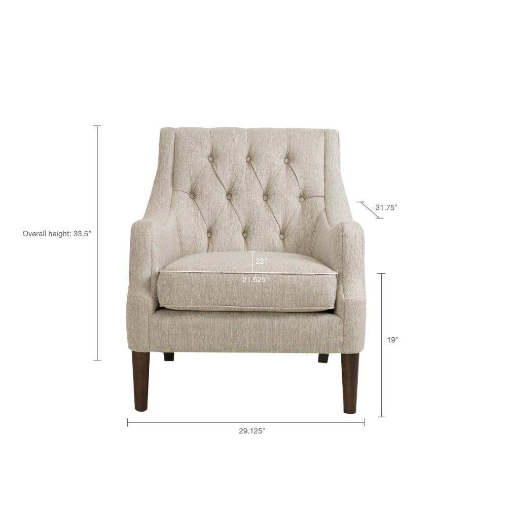 Qwen Button Tufted Accent Chair,FPF18-0514. Picture 2