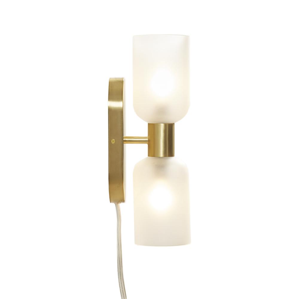 Double Tube 2-Light Wall Sconce. Picture 5