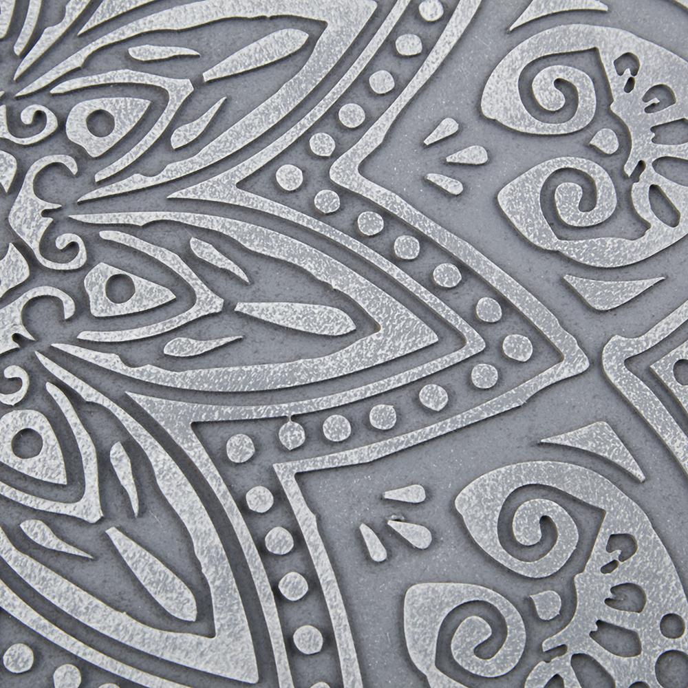 Grey Carved Wall Panel. Picture 3
