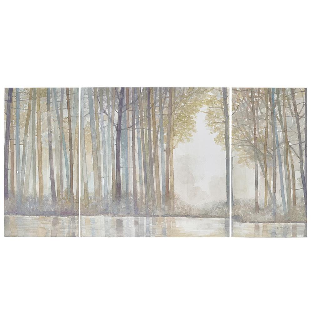 Triptych 3-piece Canvas Wall Art Set. Picture 4