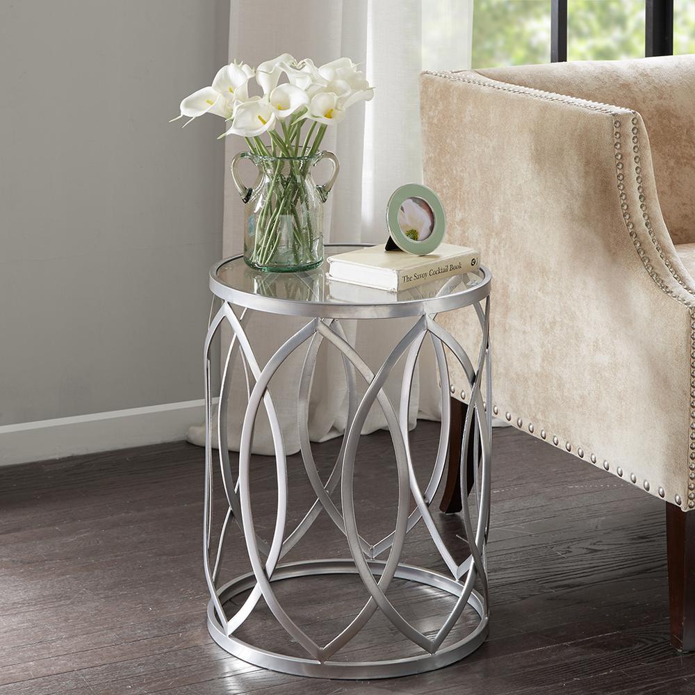 Arlo Metal Eyelet Accent Table,FPF17-0295. Picture 2