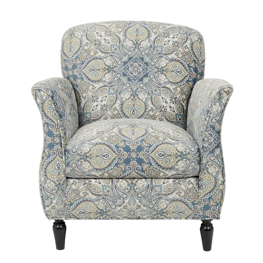 Transitional Printed Accent Chair, Belen Kox. Picture 2