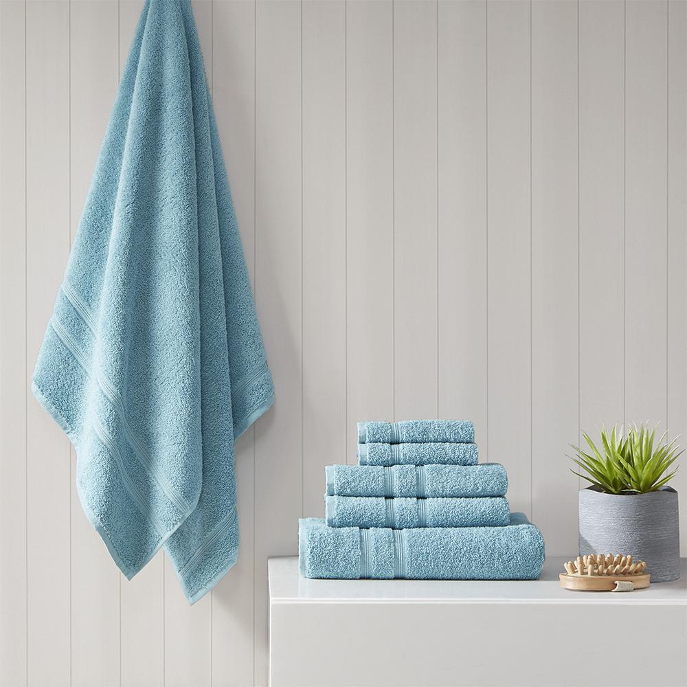 100% Turkish Cotton 6 Piece Towel Set. Picture 4