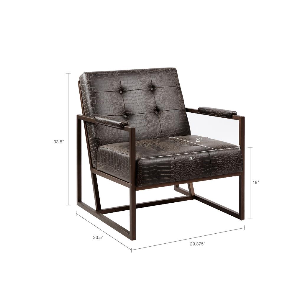Luxe Lounge Chair - Chocolate, Belen Kox. Picture 6