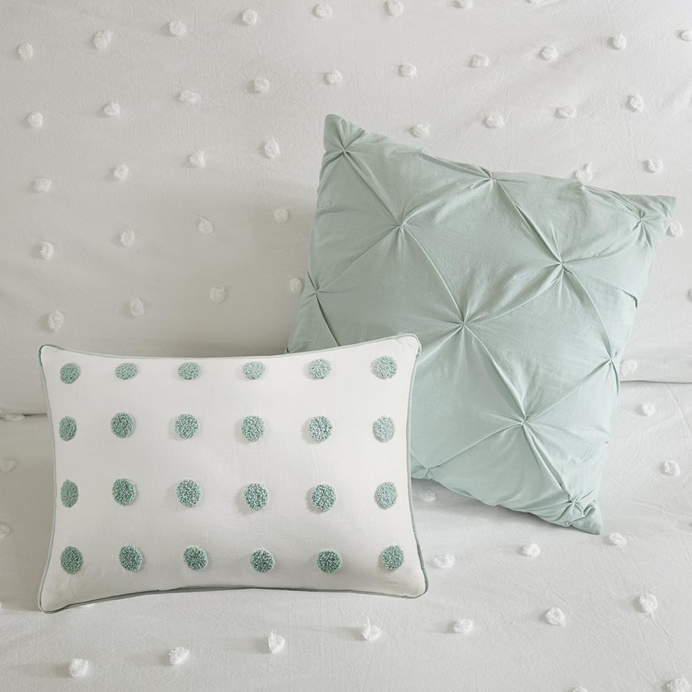 7 Piece Cotton Jacquard Comforter Set. Picture 2