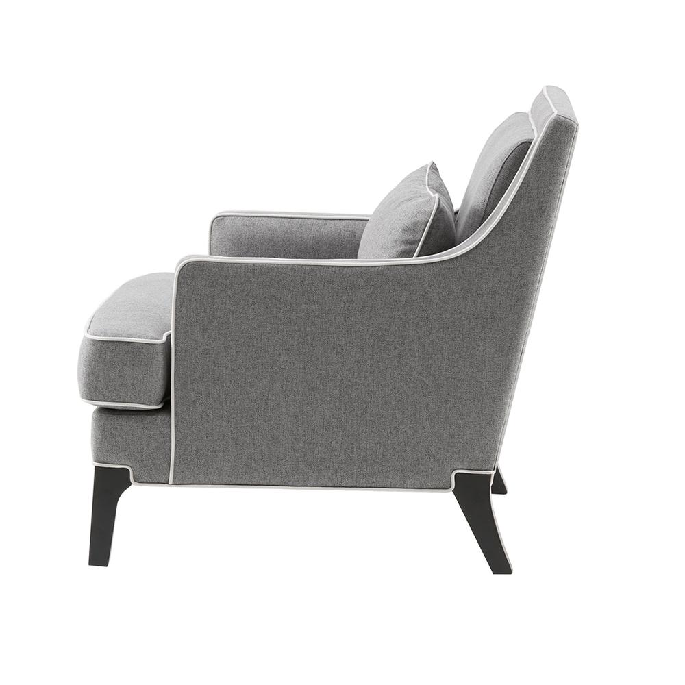 Harmony Grey Upholstered Arm Chair, Belen Kox. Picture 4