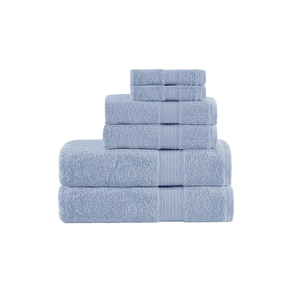 Natural Elegance 6-Piece Organic Cotton Towel Set, Belen Kox. Picture 1