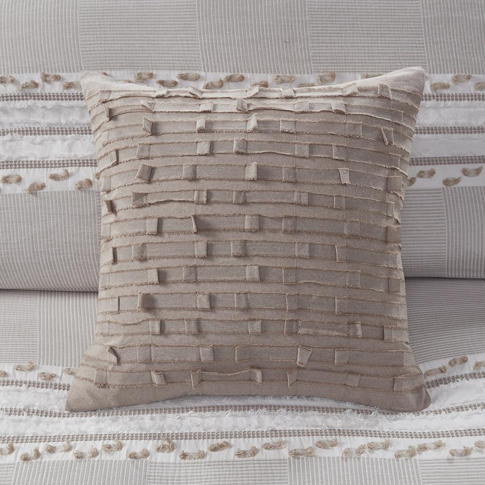 Cotton Square Pillow. Picture 2