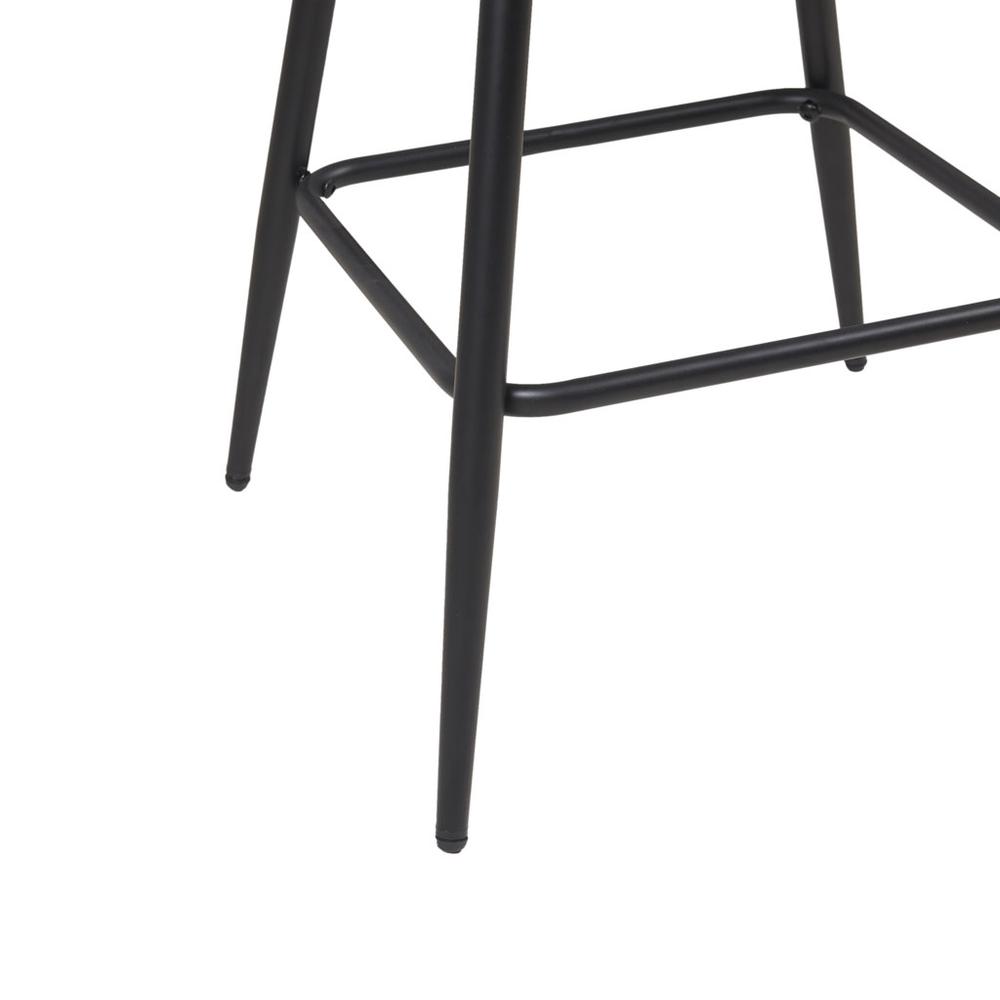 Faux Leather Swivel Counter Stool. Picture 2