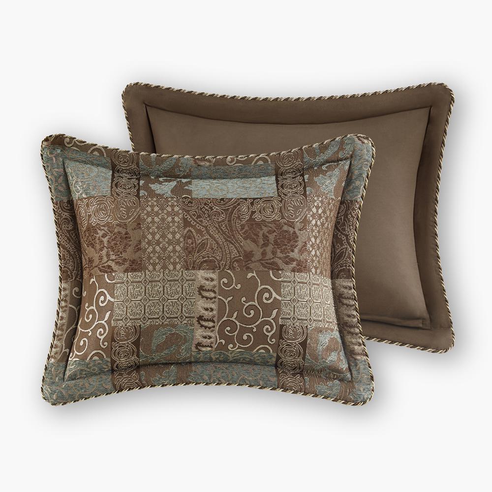 4 Piece Brown Comforter Set. Picture 5