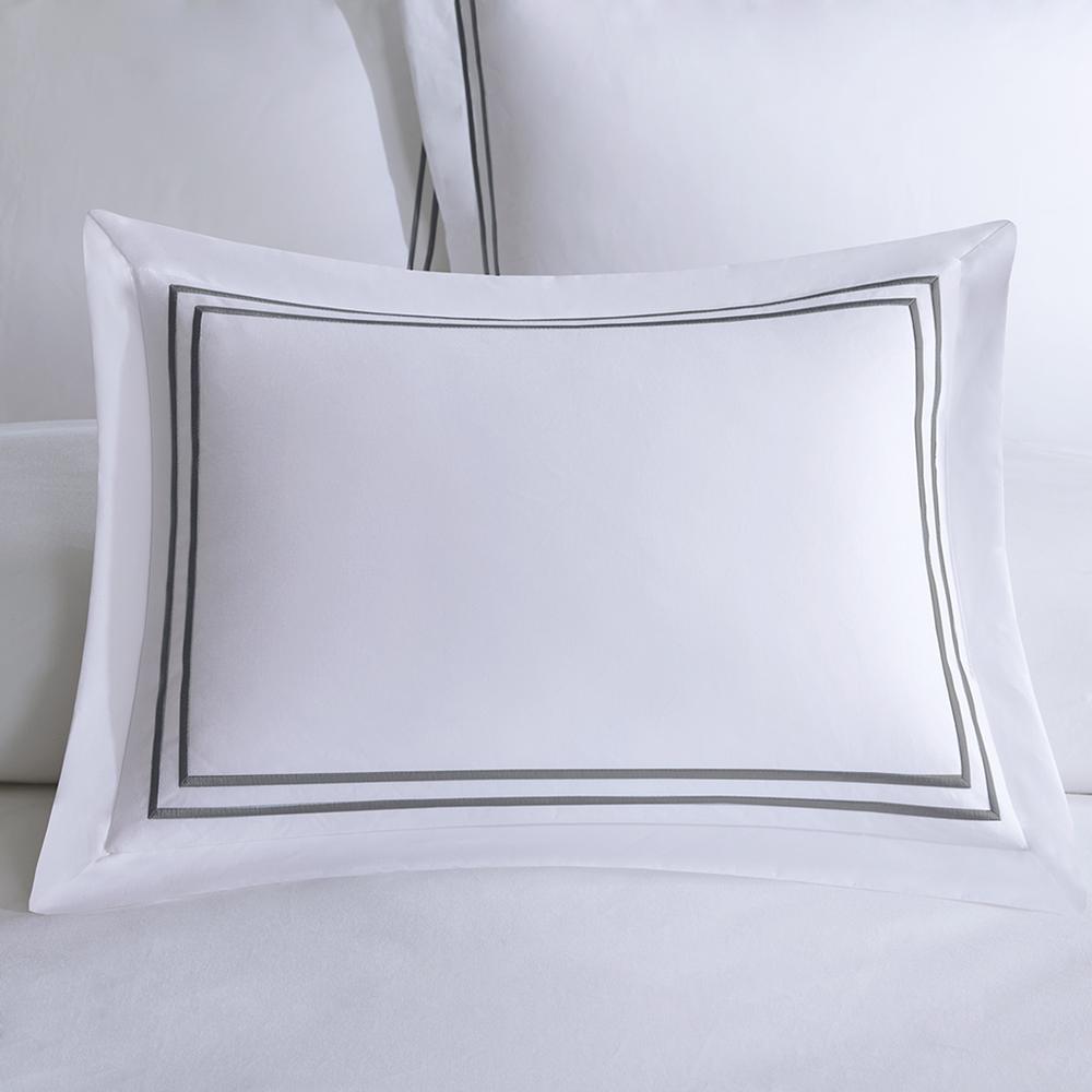 100% Cotton Sateen Embroidered Duvet Cover Set,MPS12-096. Picture 9