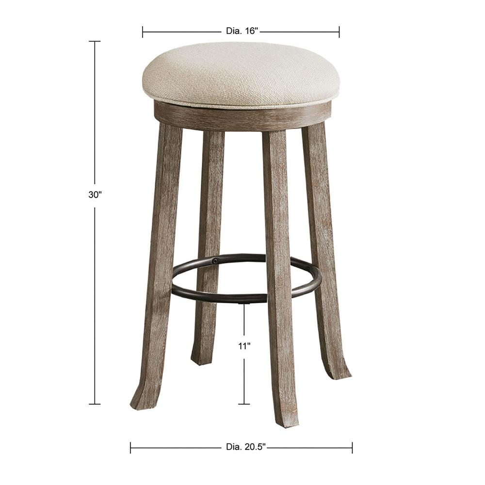 Backless Bar Stool with Swivel Seat. Picture 1