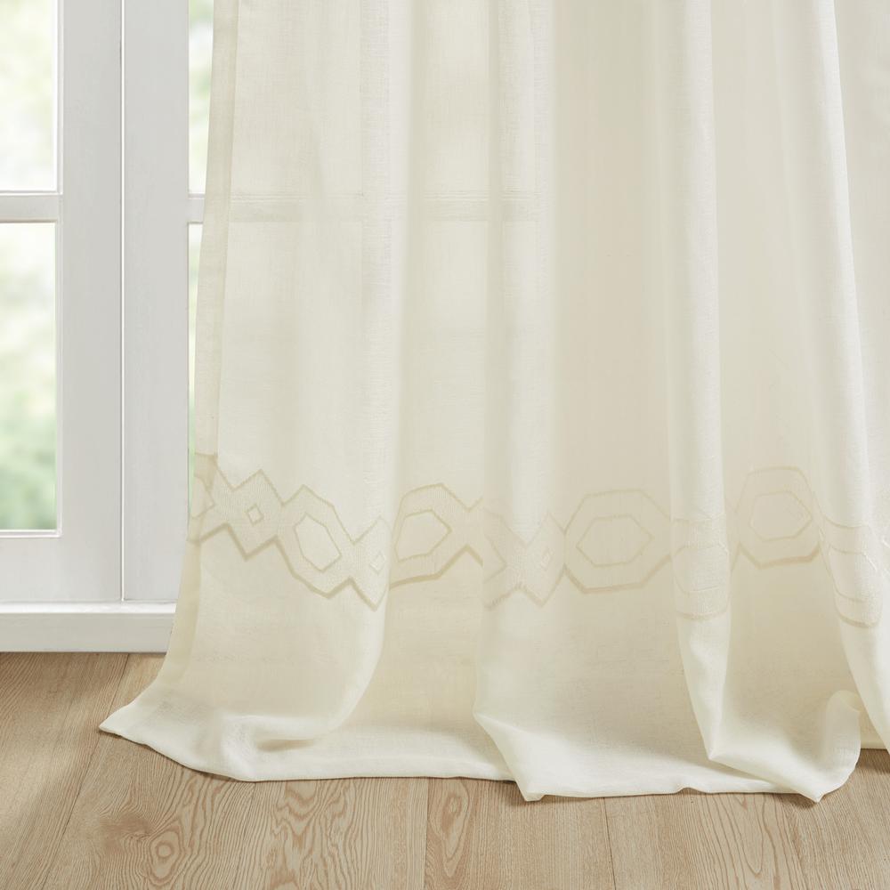 Embroidery Curtain Panel (Single). Picture 5