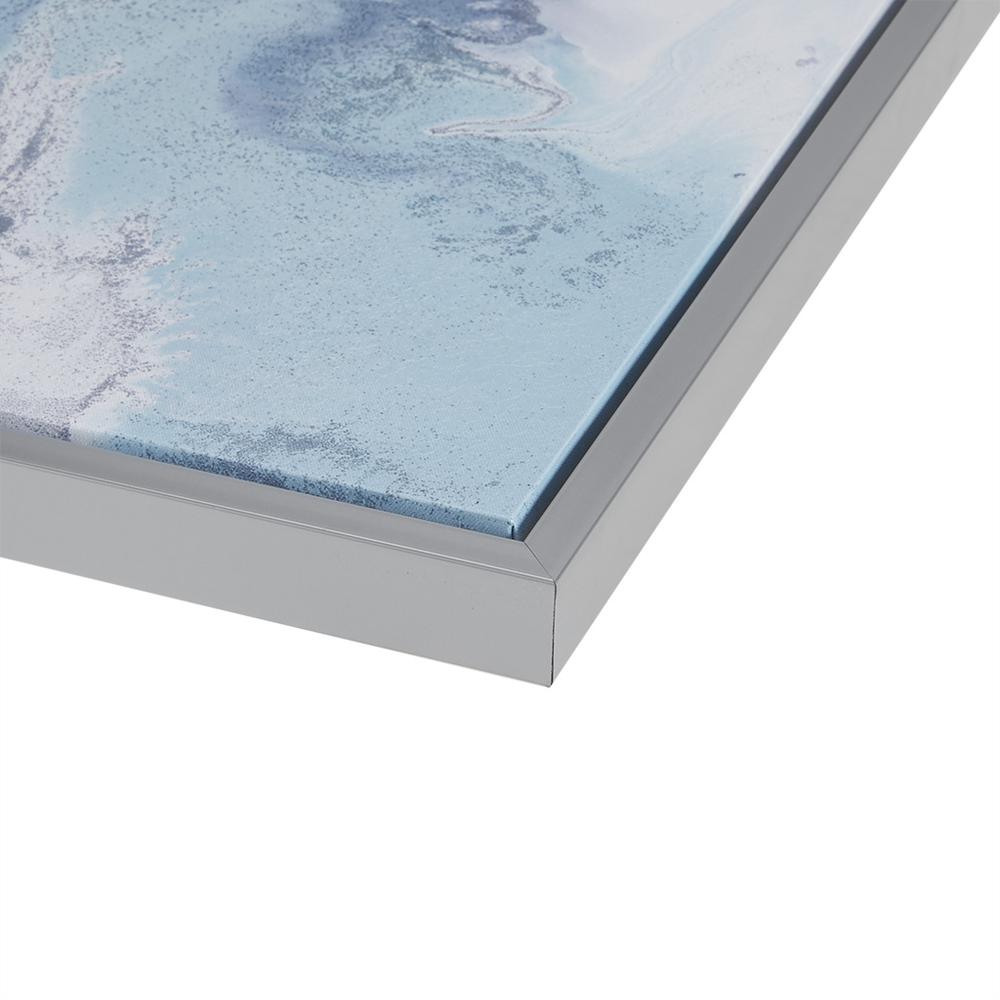 Blue Lagoon 2PC SET_Heavy rolled gel coat with a silver frame, Add 3mm MDF board. Picture 5