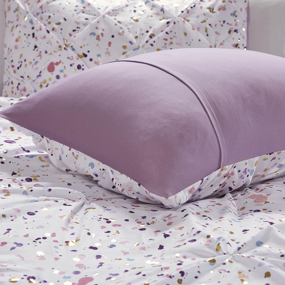 Glamorous Metallic Pintucked Comforter Set, Belen Kox. Picture 2