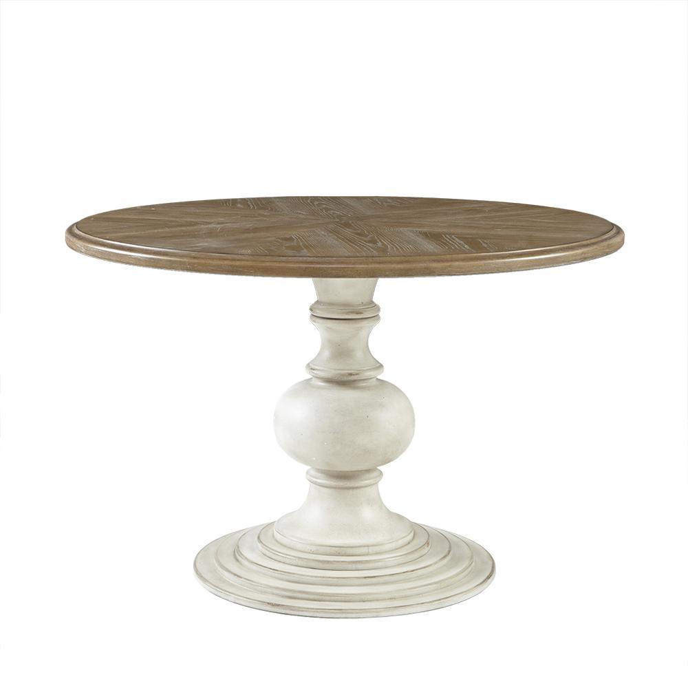 46" Round Pedestal Dining Table. Picture 3