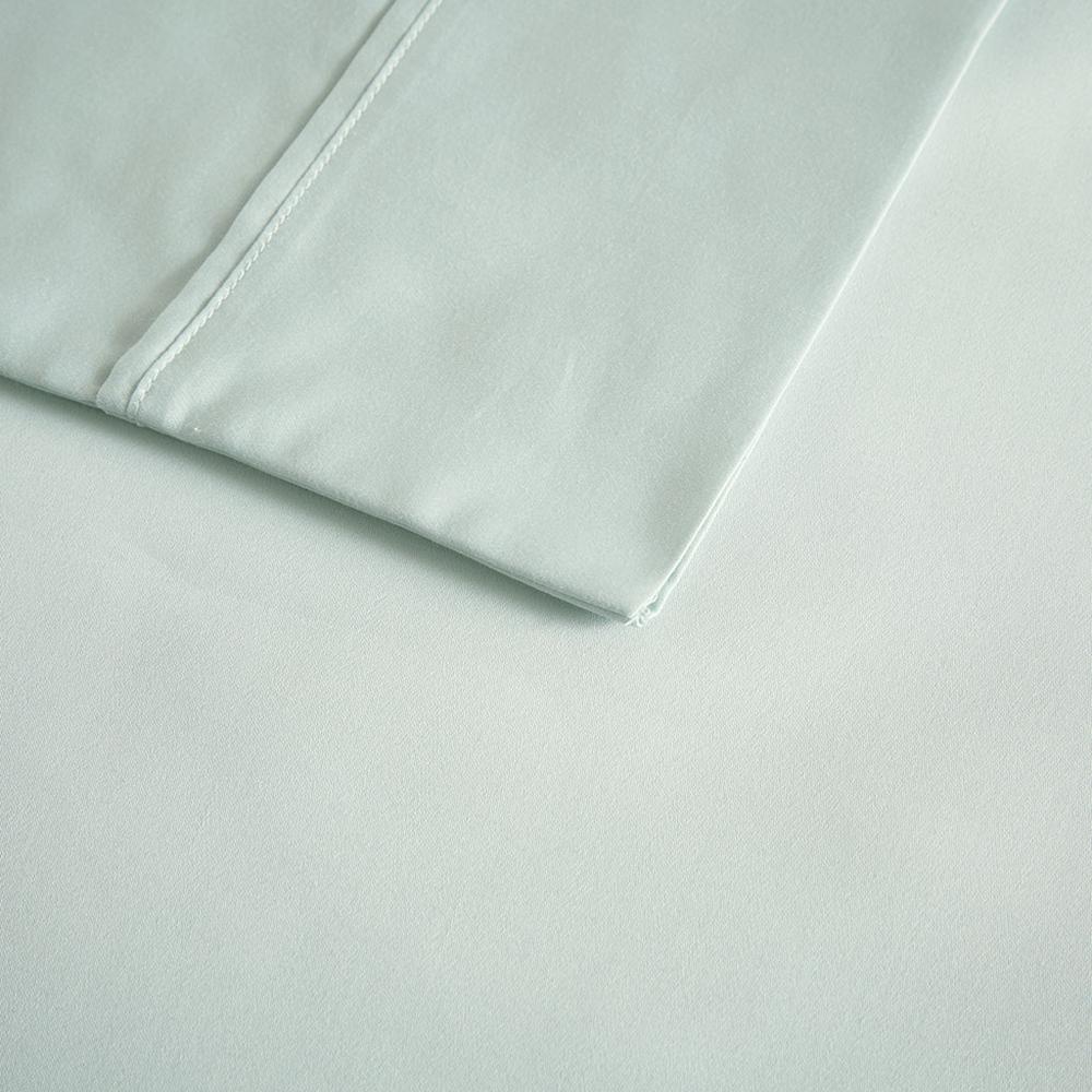 Wrinkle Resistant Cotton Sateen Sheet Set. Picture 4