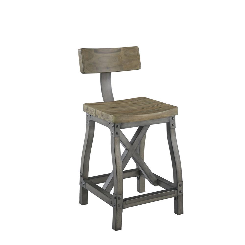 Counter Stool with Back. Picture 5