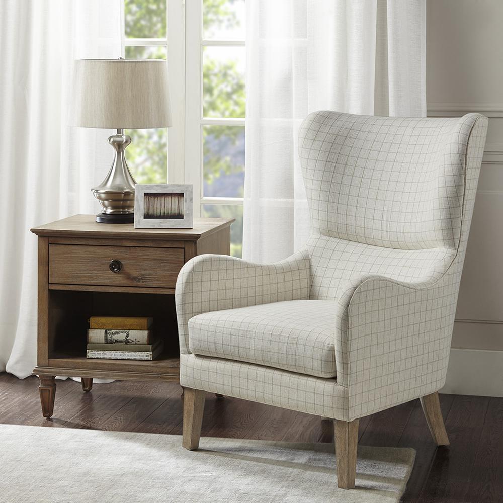 Belen Kox Stylish Wing Chair Linen. Picture 2