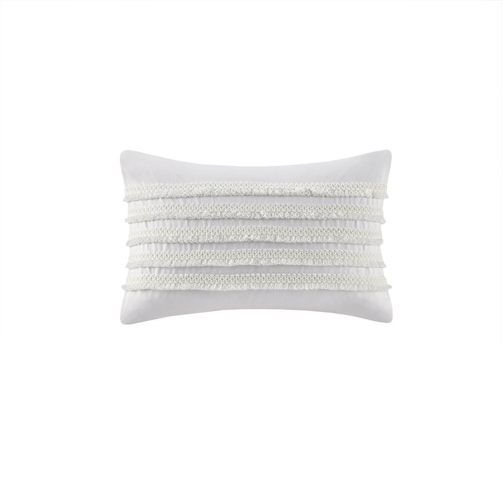 Cotton Oblong Pillow Ivory 782. Picture 1