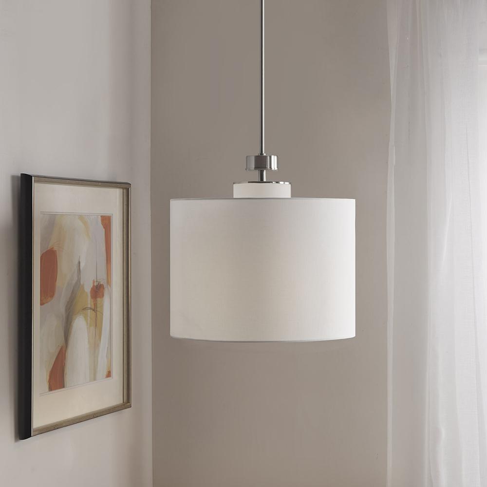 Pendant with White Linen Shade, Belen Kox. Picture 2