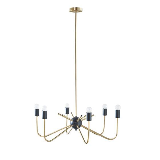 Two-Tone Contemporary Chandelier, Belen Kox. Picture 1