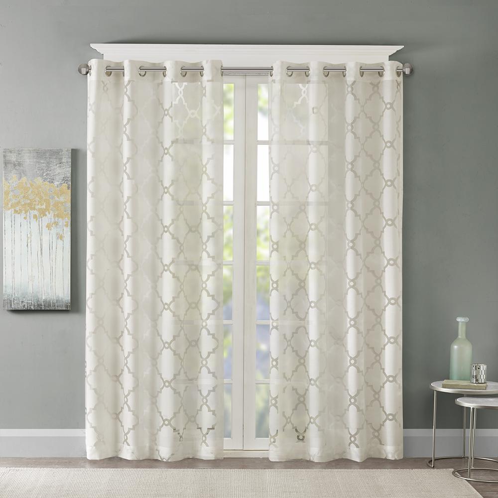 Fretwork Burnout Sheer Panel,MP40-3776. Picture 4