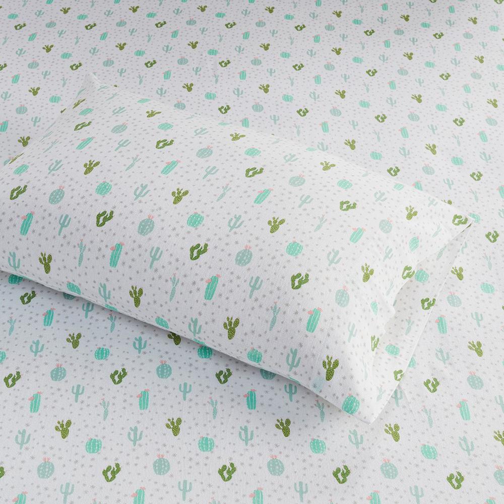 100% Cotton Flannel Pigment Printed Sheet Set, ID20-2049. Picture 4