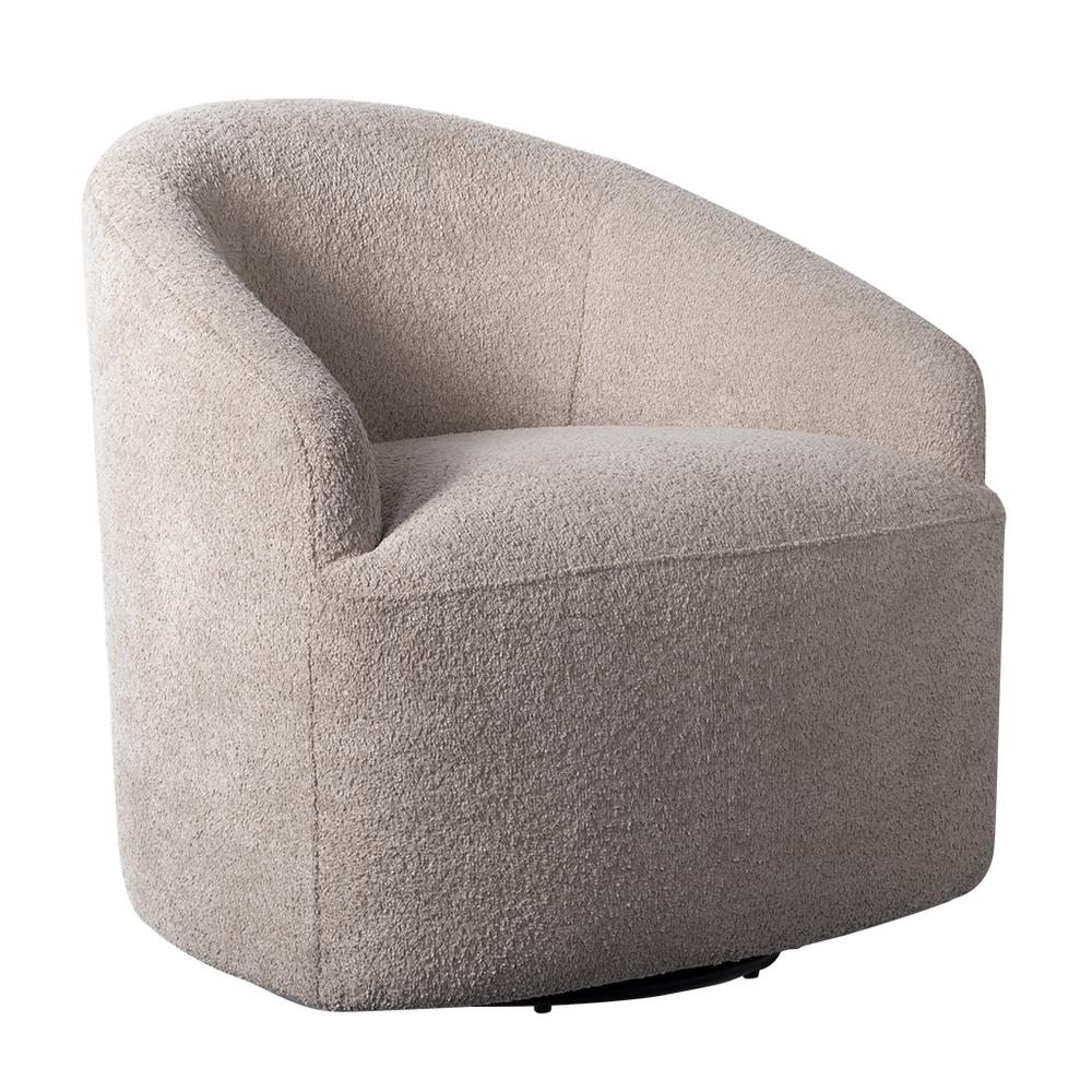 Upholstered 360 Degree Swivel Chair, Belen Kox. Picture 1
