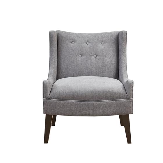 Malabar Accent Chair, Gray. Picture 1