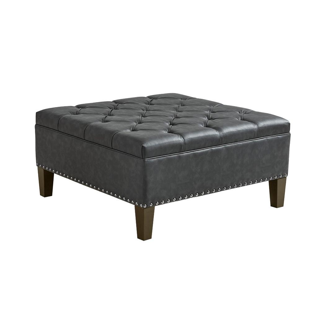 Tufted Square Cocktail Ottoman, Belen Kox. Picture 1