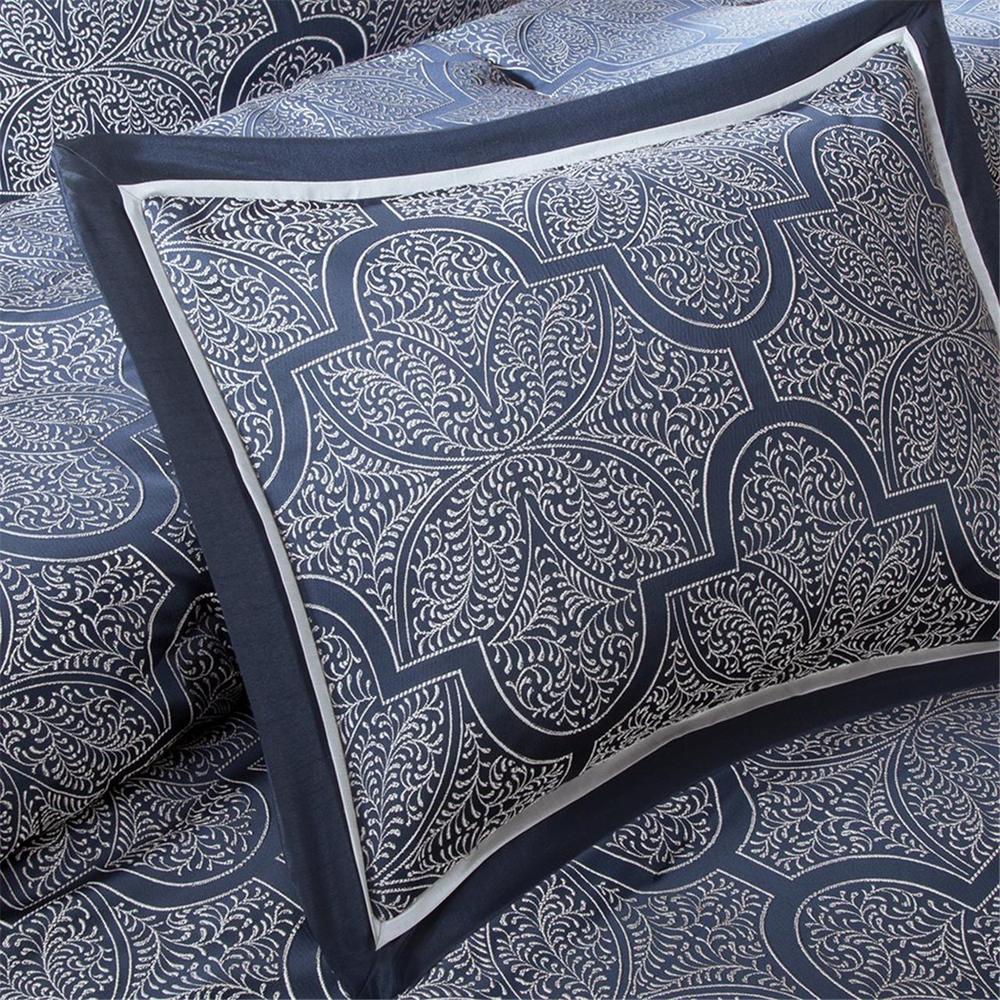 100% Polyester Jacquard 8-Pieces Comforter Set, Belen Kox. Picture 2