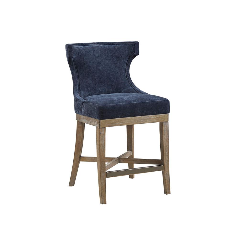 Carson  Counter Stool, Navy. Picture 1