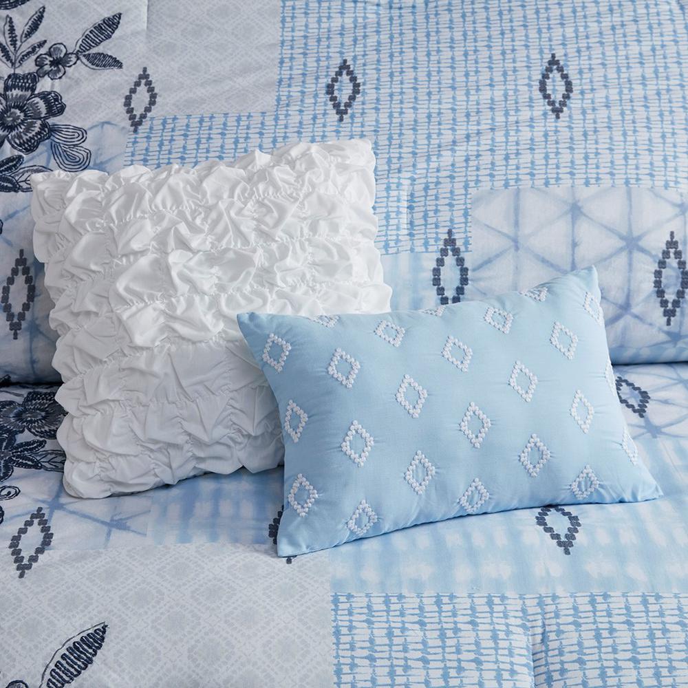 100% Cotton 5pcs Comforter Set. Picture 4