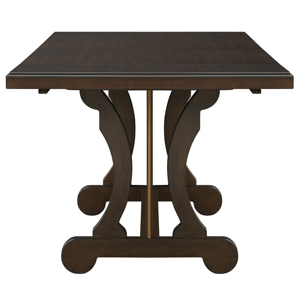 Rectangle Extension Dining Table, Brown, Belen Kox. Picture 3
