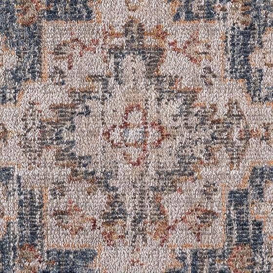PES and Shrink PES Vintage Medallion Woven Area Rug - 3x8' RUNNER. Picture 2