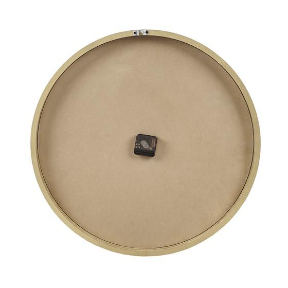 Wall Clock Brown/Gold MP95D-0304. Picture 4