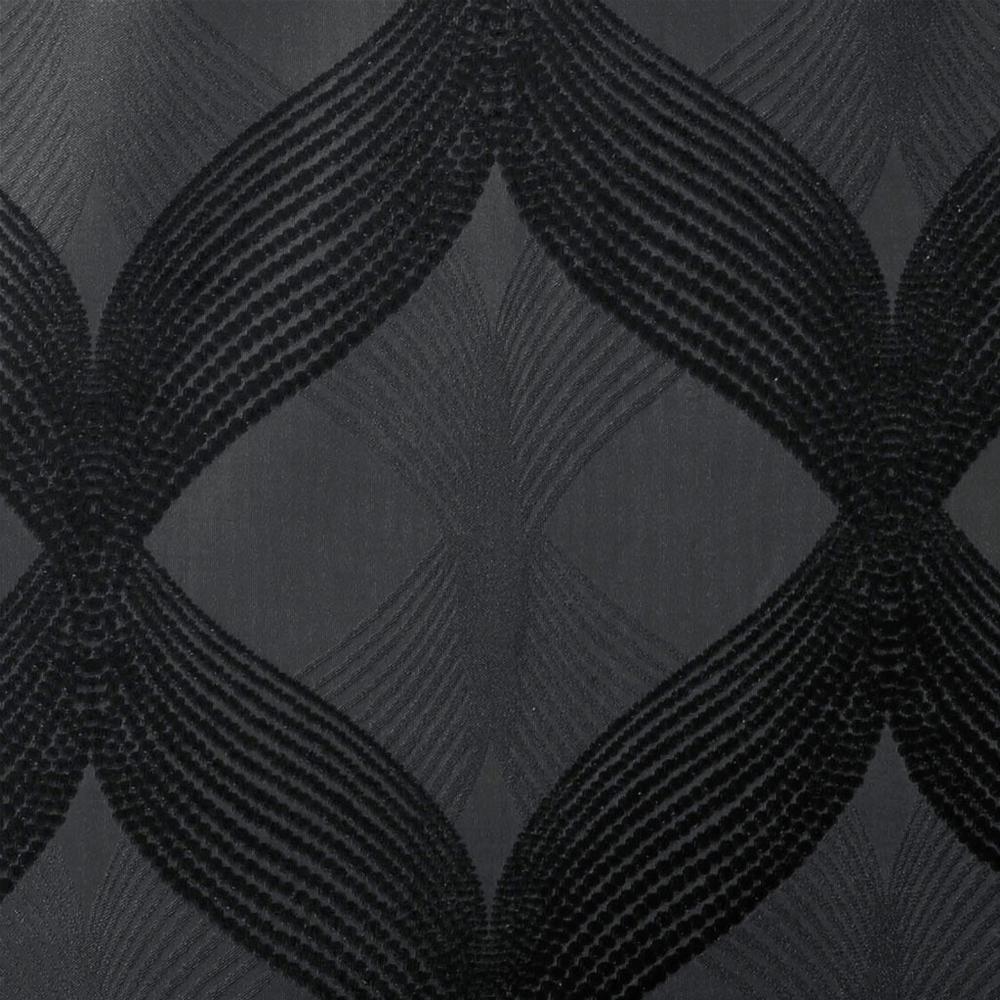 100% Polyester Ogee Knitted Jacquard Total Blackout Panel, SS40-0212. Picture 5