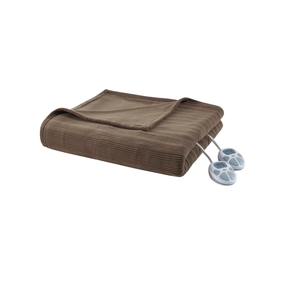 100% Polyester Tri-rib Fleece Heated Blanket, ST54-0159. Picture 5