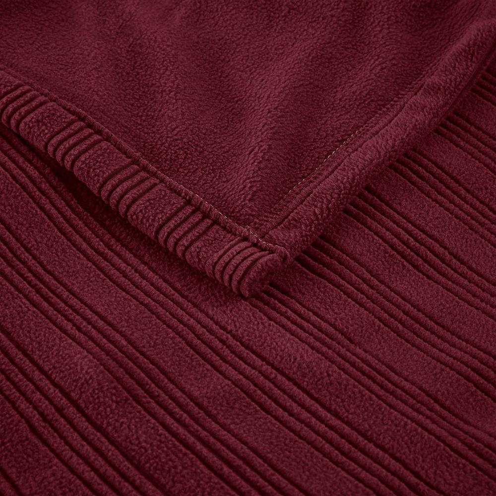 100% Polyester Tri-rib Fleece Heated Blanket, ST54-0178. Picture 2