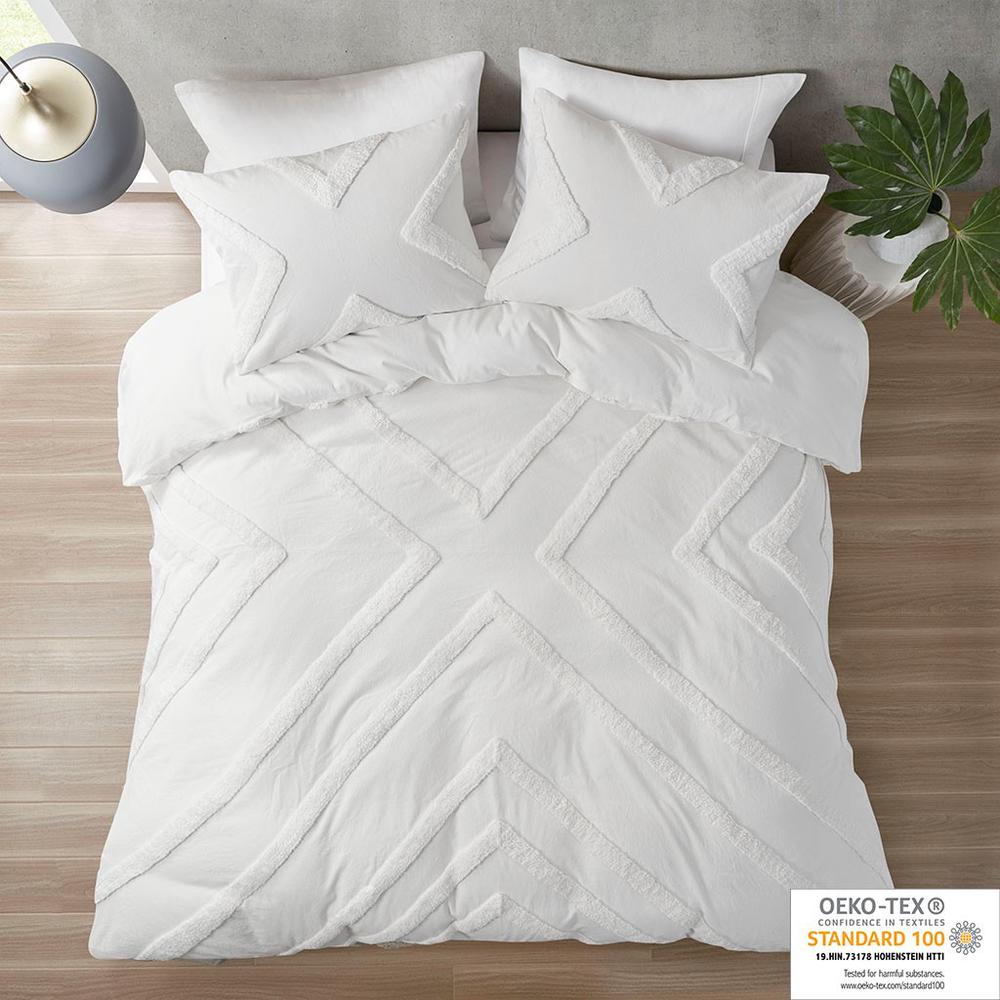 100% Cotton  Tufted Comforter Set UH10-2442. Picture 2