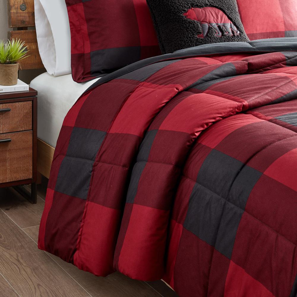 100% Polyester Cozyspun Comforter Set WR10-3851. Picture 5
