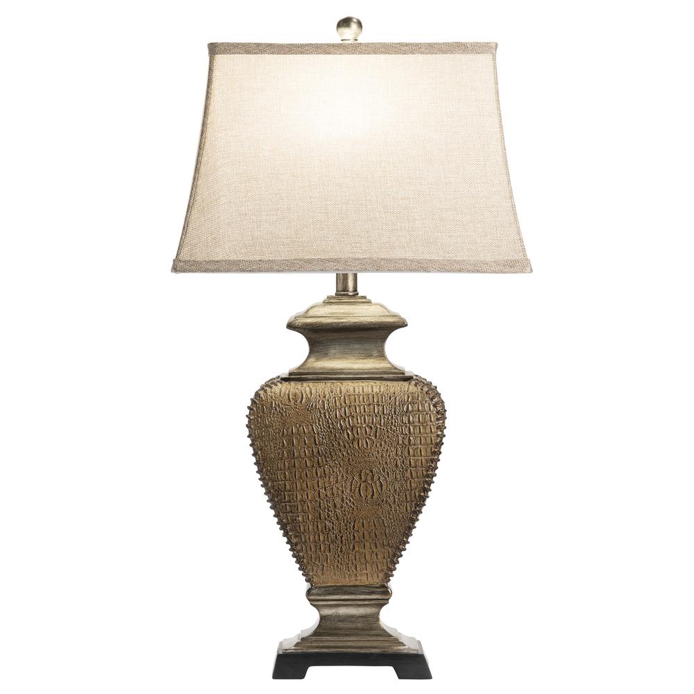 Crestview Collection 30.75 Poly Table LAMP, 1 UPS PK, 2.75' Element Lighting. Picture 1