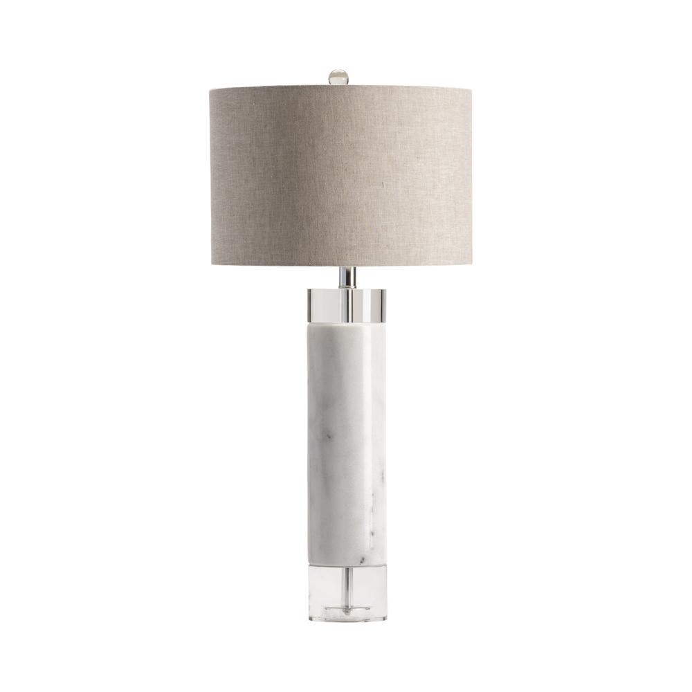 Crestview Collection CVAVP718 Sheffield Table Lamp Lighting, White. Picture 1