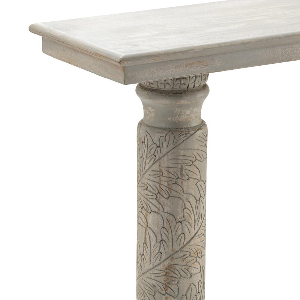 Crestview Collection CVFNR896 35" Grey Console Table Accessories. Picture 3
