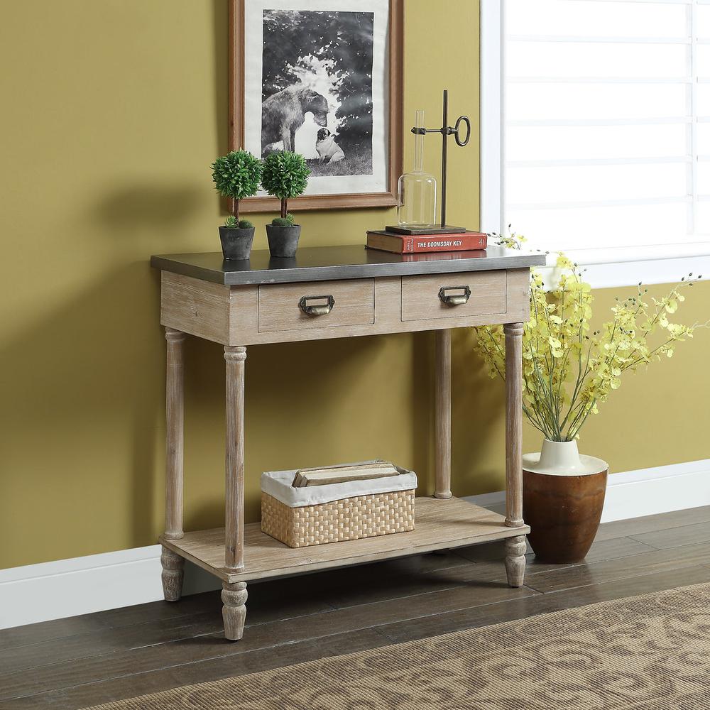 Crestview Collection 32x14x30.5 Wooden Console Table Element Furniture. Picture 11