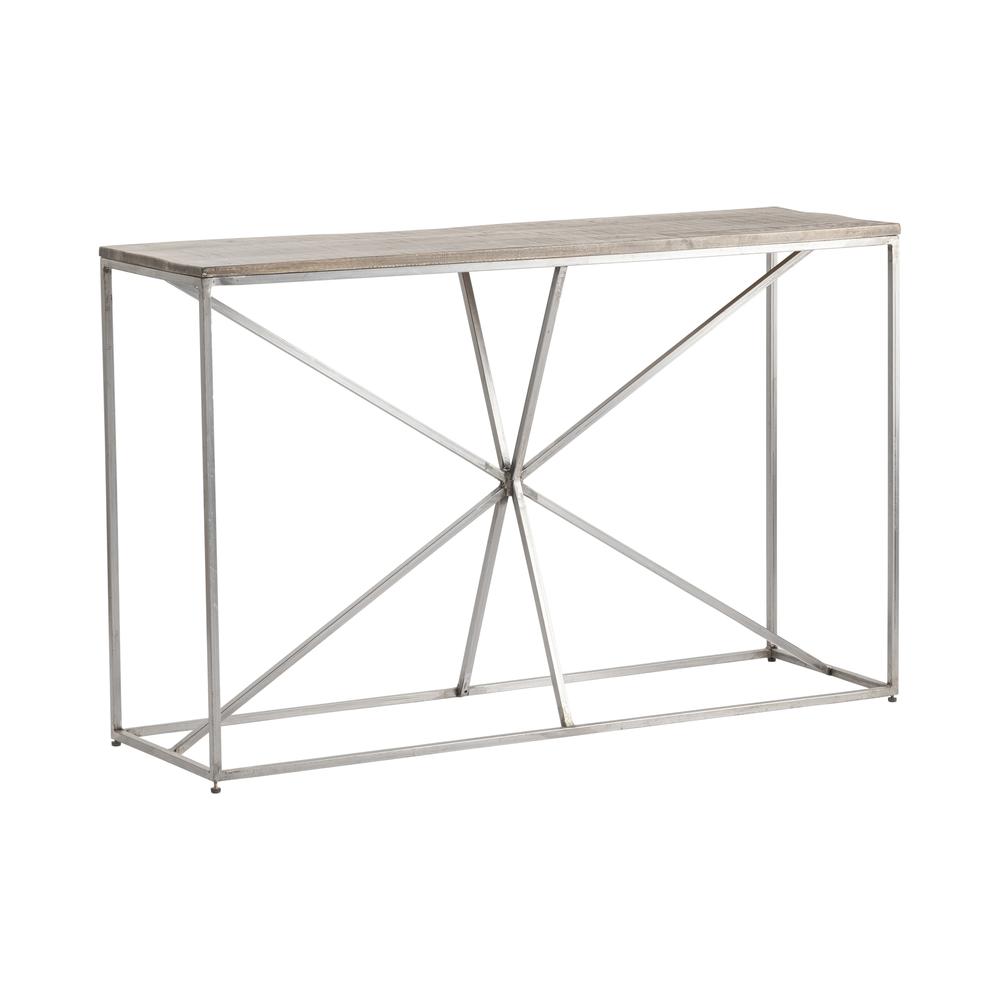 Crestview Collection Bengal Manor Rough Rectangle Console Table. Picture 4