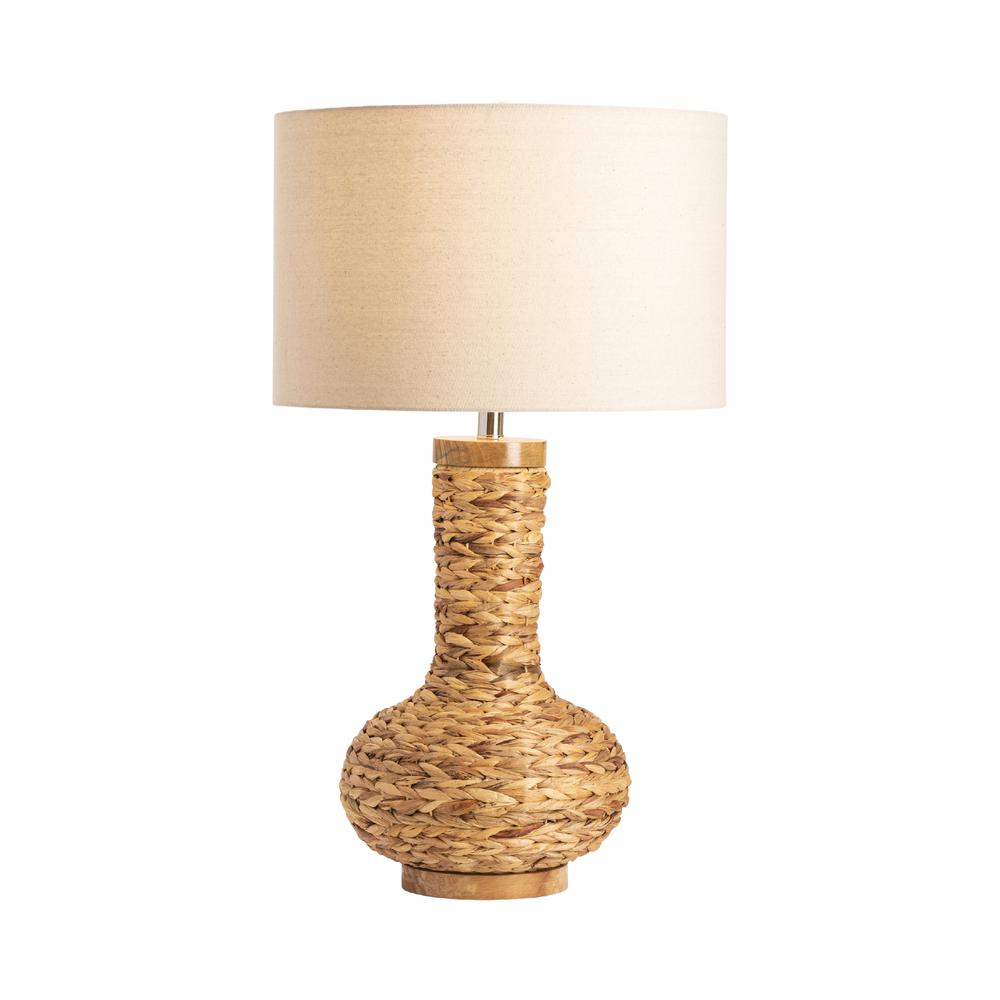 Crestview Collection Captiva Bay Table Lamp Wicker/Rattan Brown. Picture 1